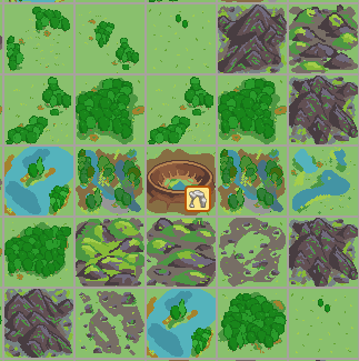 Example screenshot of a landmark objective