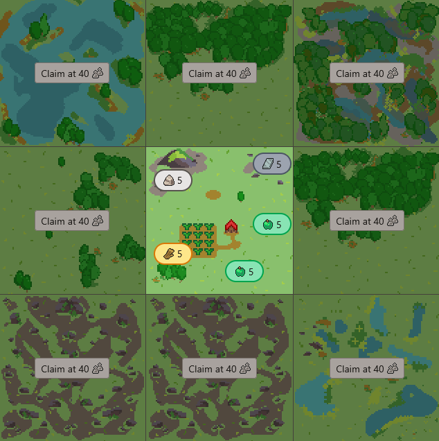 Village resources view